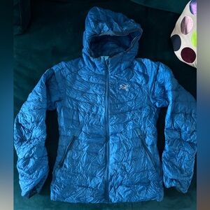 Arc'teryx Vibrant Blue XS down Puffer Jacket